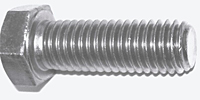 Hex Cap Screw Grade 2 Zinc