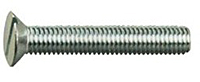 Slot Flat Mach Screws